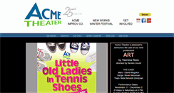 Desktop Screenshot of acmetheater.com