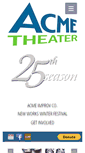 Mobile Screenshot of acmetheater.com